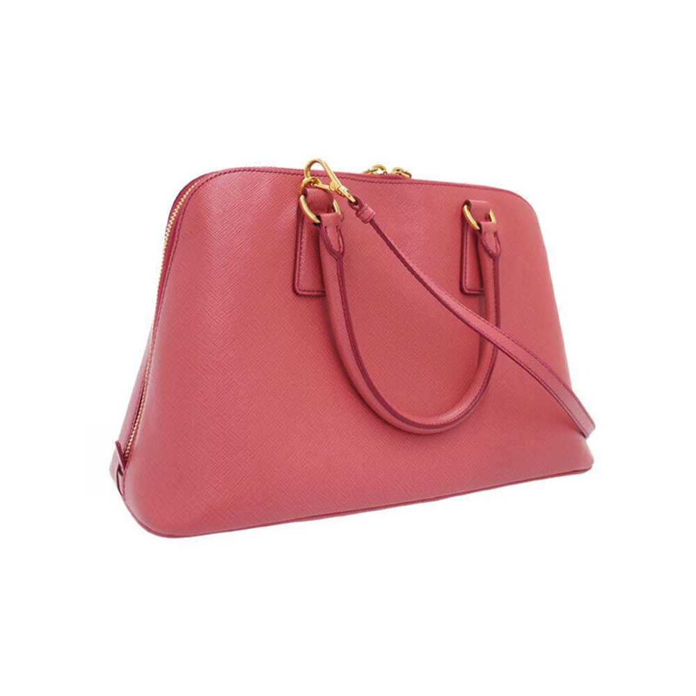 Prada pink Saffiano leather Promenade handbag